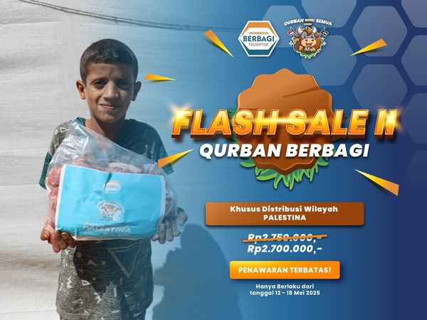 Qurban Berbagi Untuk Gaza Palestina